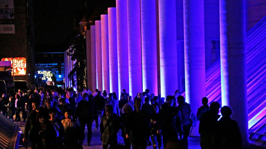 Voll und friedlich: 150.000 staunen auf der Blauen Nacht 2017
