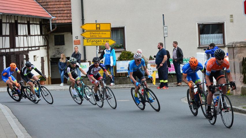 450 Radler bei Straßenradmeisterschaft in Baiersdorf