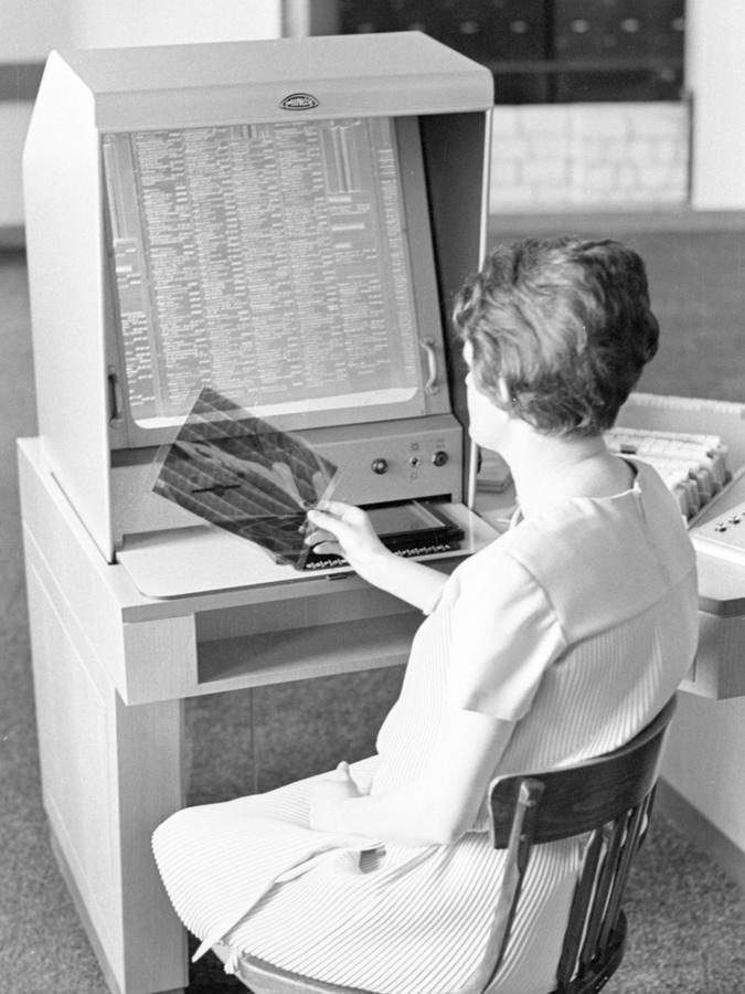 14. Mai 1967: Fernsprechbücher auf Mikrofilm