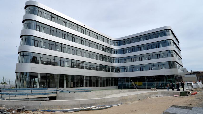 Das neue Landratsamt in Erlangen: Ein Blick in die Baustelle