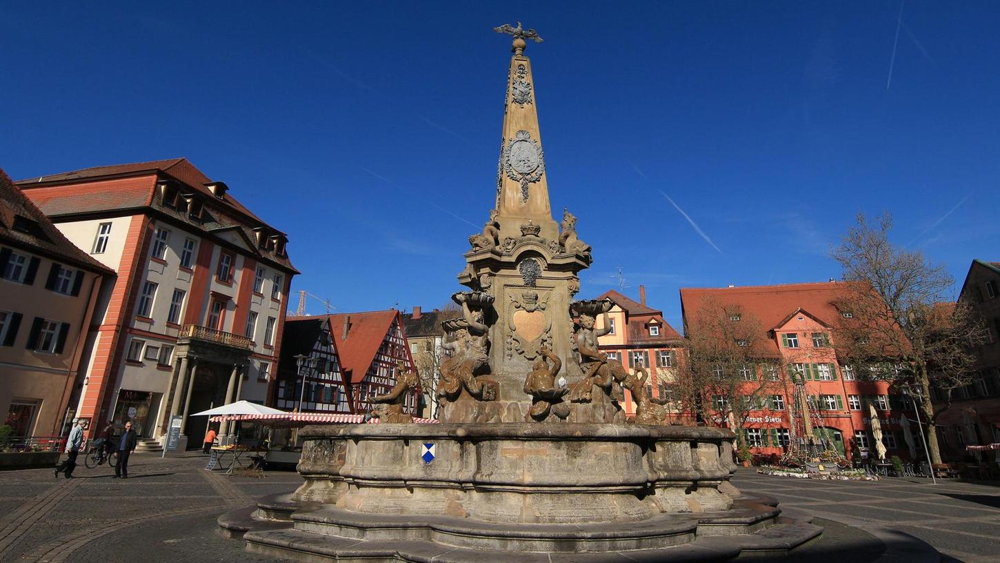 Vor 300 Jahren erhielt Schwabach den Schönen Brunnen