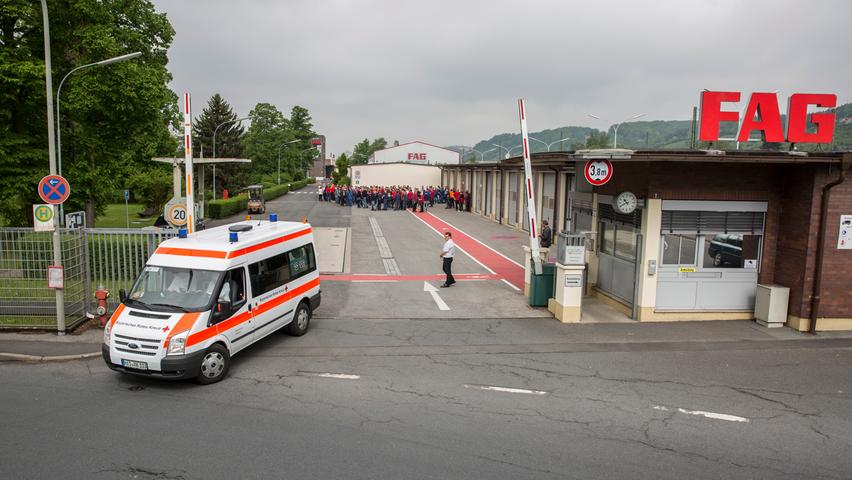 Mehrere Schwerverletzte bei Explosion in Schaeffler-Werk