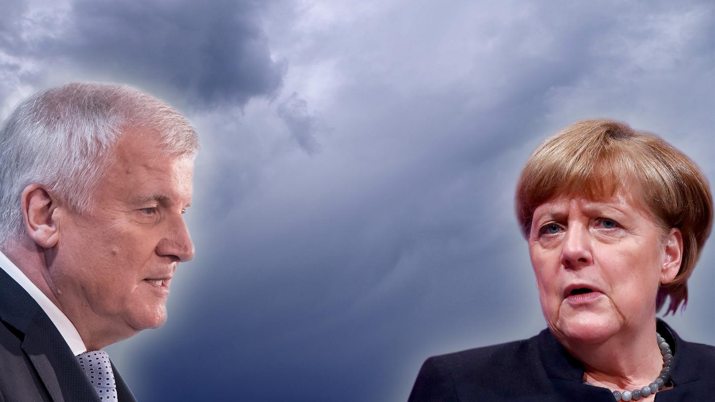 Horst Seehofer und Angela Merkel: Bayerns Ministerpräsident will die Kanzlerin im Wahlkampf unterstützen.