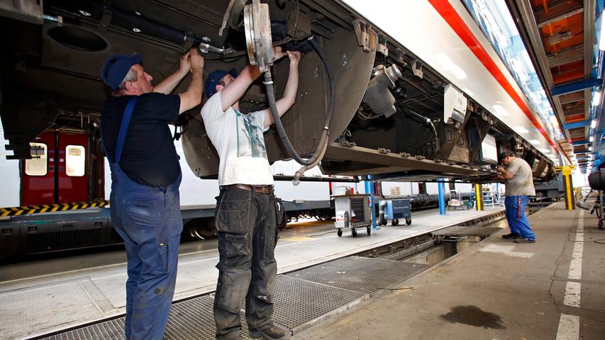 Frischekur in Nürnberg: So sehen die ICE-3-Züge der Bahn bald aus