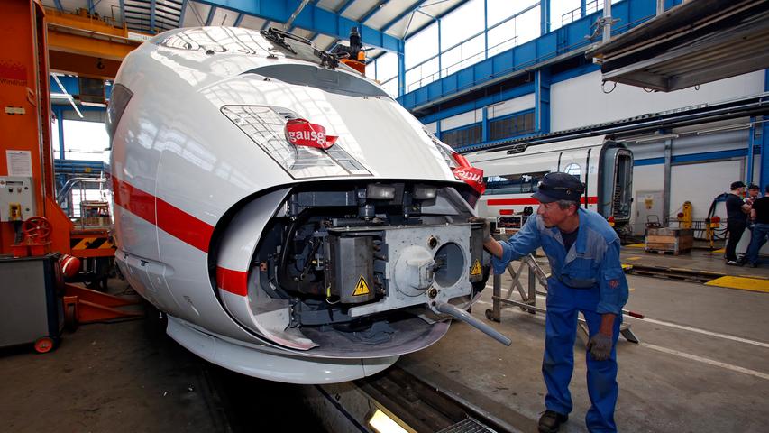 Frischekur in Nürnberg: So sehen die ICE-3-Züge der Bahn bald aus