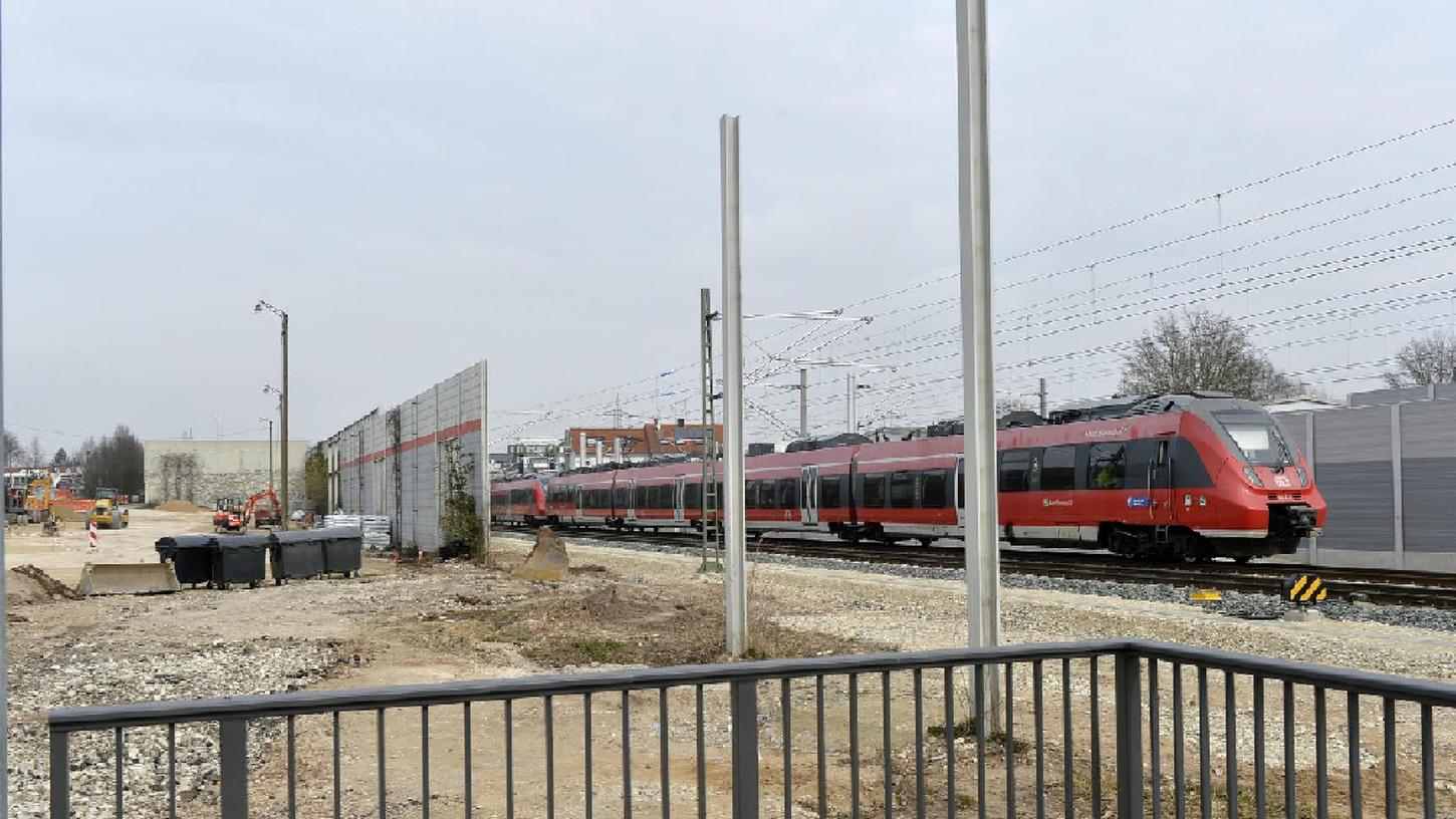 Brucker Bahnhof: Anwohner wollen Lärmschutz zurück