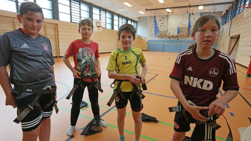 Ebermannstadt: Ab sofort Klettern im Sportunterricht