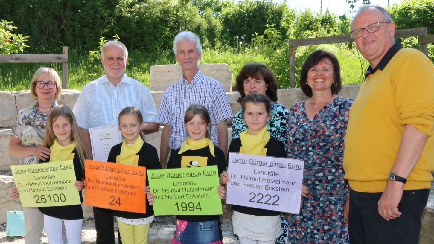 Hilpoltsteiner Grundschüler sammeln 2222 Euro