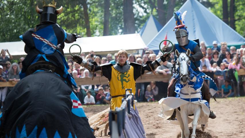 Zeitreise mit Rittern und Barden: Das Mittelalterfest in Hilpoltstein