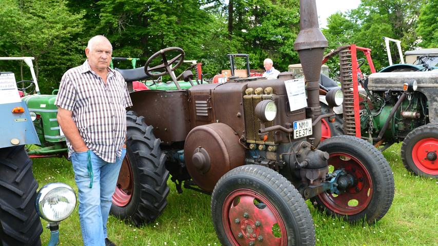 Traktoren und mehr: Die Oldtimer-Wallfahrt zum Mariahilfberg 2017