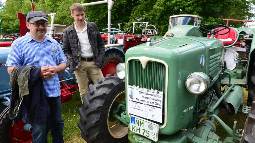 Traktoren und mehr: Die Oldtimer-Wallfahrt zum Mariahilfberg 2017