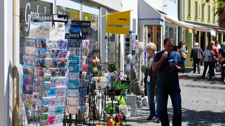 Sonnenschein und Schnäppchen: Verkaufsoffener Sonntag in Forchheim