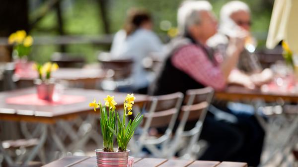 Biergarten in Nürnberg