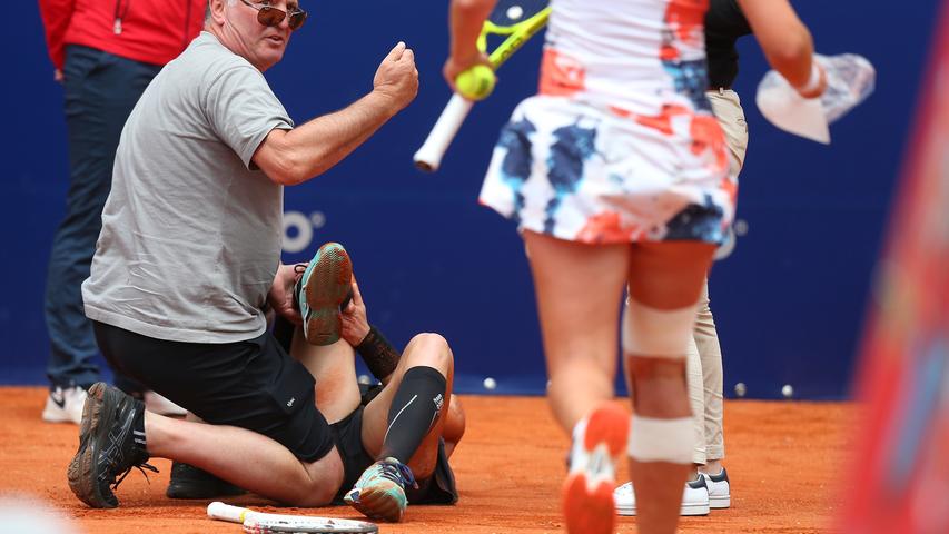 Schock bei WTA-Turnier in Nürnberg: Siegemund verletzt
