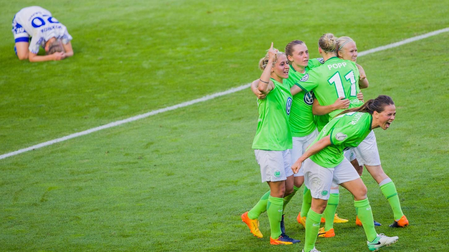 2:1 gegen Sand: Wolfsburg gewinnt DFB-Pokal der Frauen