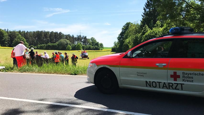 Biker-Unfall am Würgauer Berg: 19-Jähriger schwer verletzt