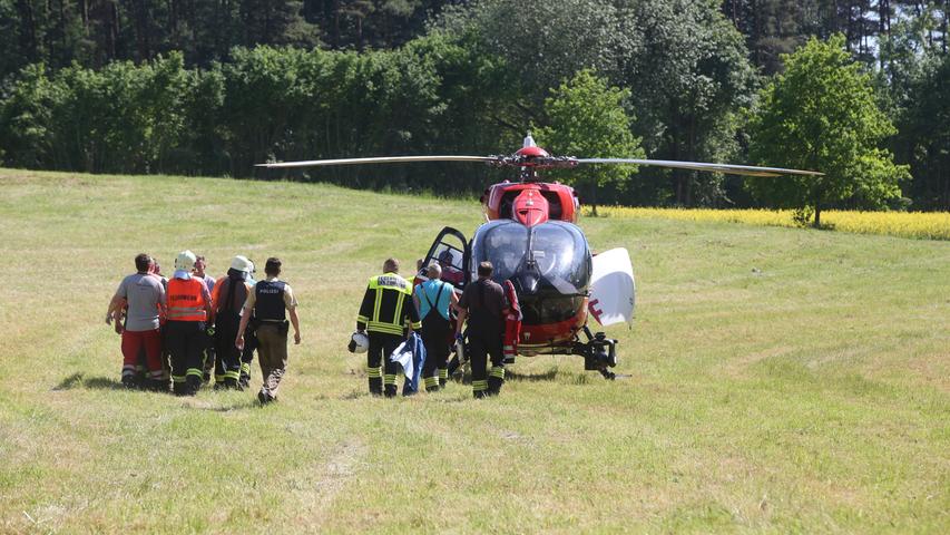 Biker-Unfall am Würgauer Berg: 19-Jähriger schwer verletzt