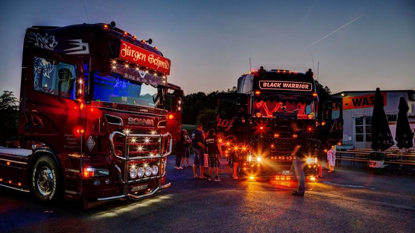 Oldtimer, Trucks, Heavy Metal: Der Autohof in Geiselwind