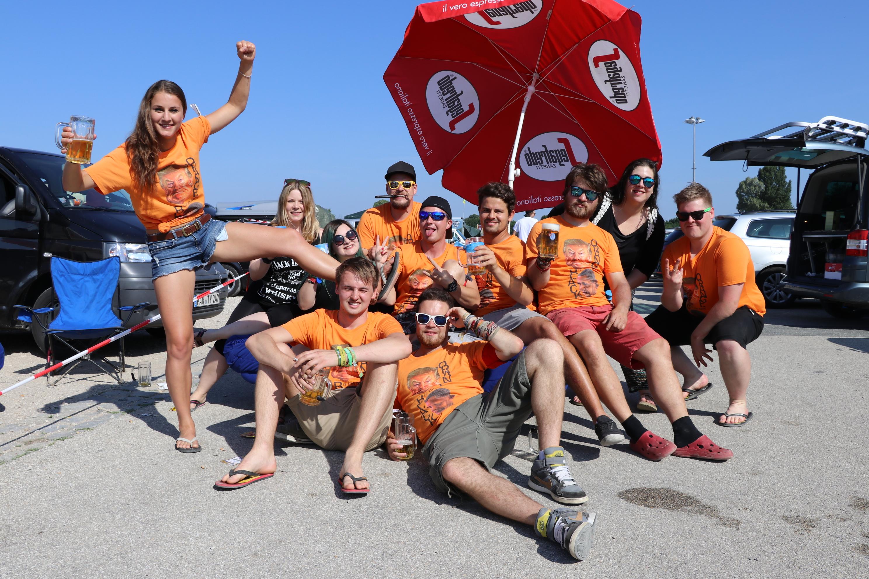 Anreise bei Rock im Park 2017