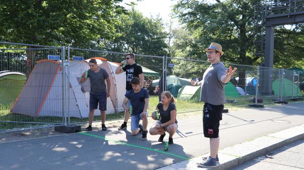 Was darf bei Rock im Park auf keinen Fall fehlen? Flunkyball!