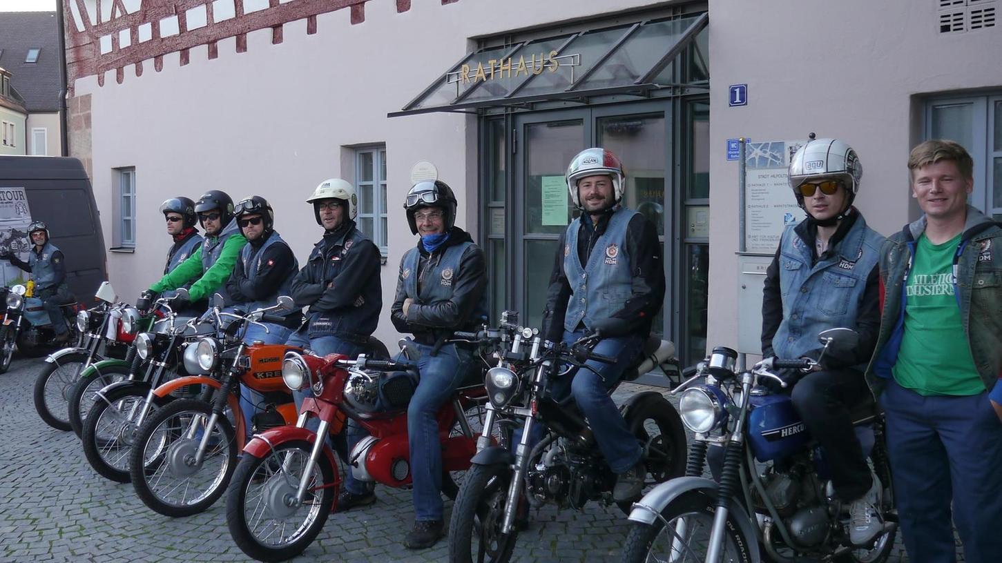 Männertour im Biker-Schneckentempo