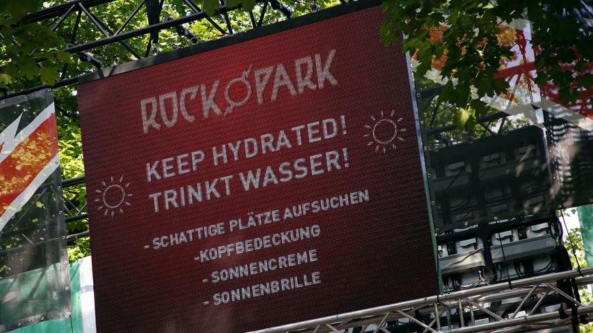 Kampf gegen die Hitze: Der Freitag bei Rock im Park 2017 