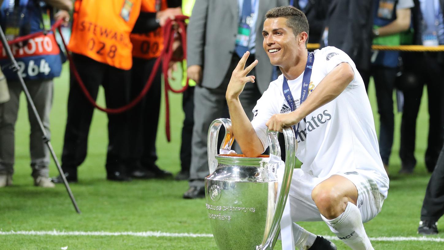 Selbstbewusster: Cristiano Ronaldo, Madrids Matchentscheider vom Dienst, will seine Titelsammlung erweitern.