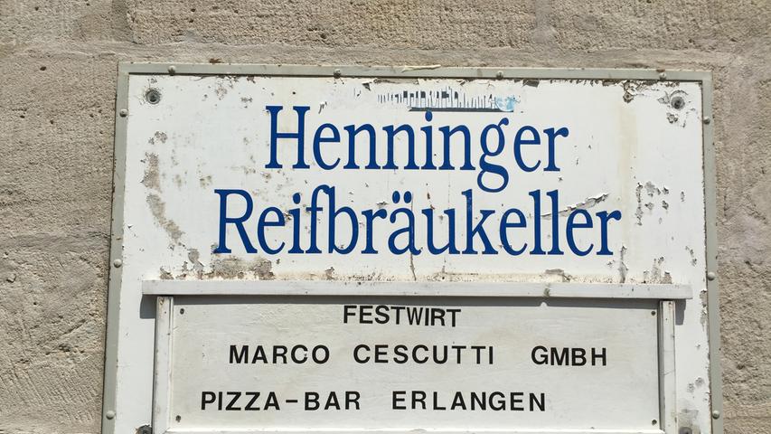 Der Henninger Keller: Kommt man über die Bergstraße, trifft man an der T-Kreuzung fast direkt auf den Keller.