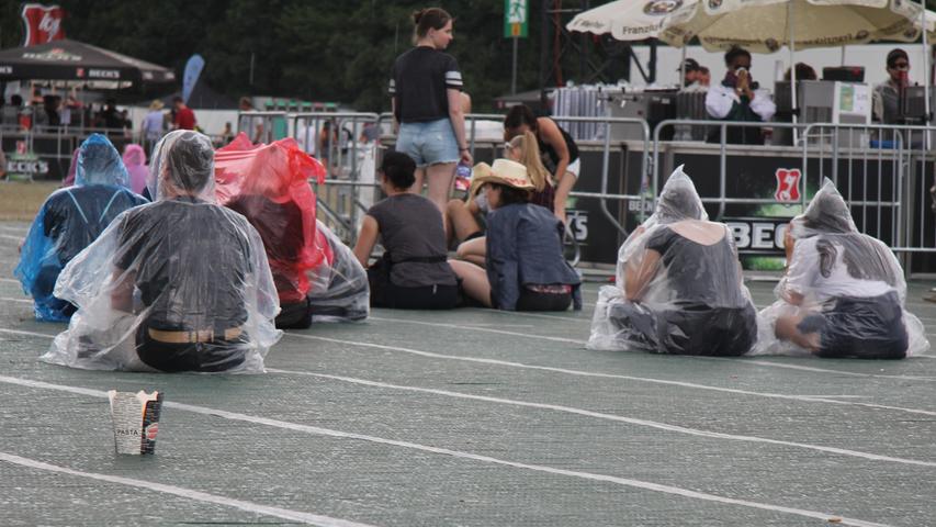 RiP 2017: Die Parkrocker trotzen am Samstag dem Regen