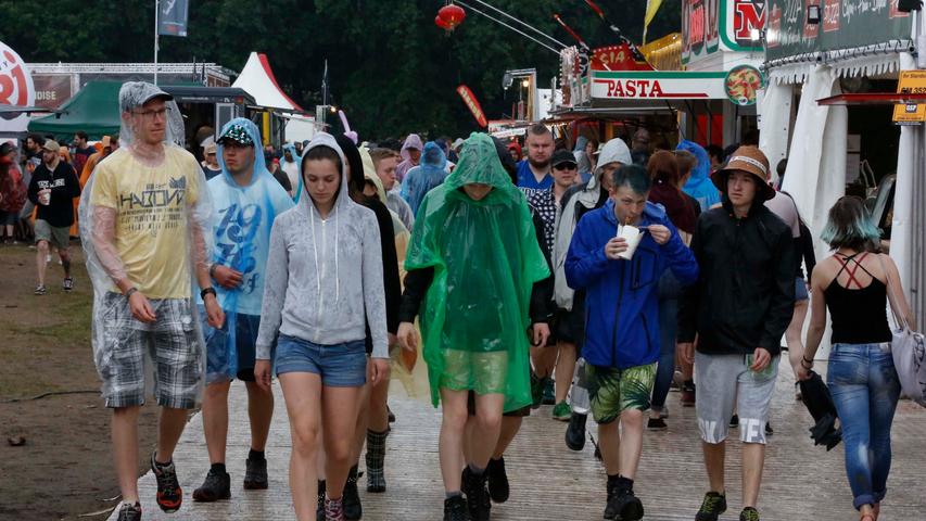RiP 2017: Die Parkrocker trotzen am Samstag dem Regen