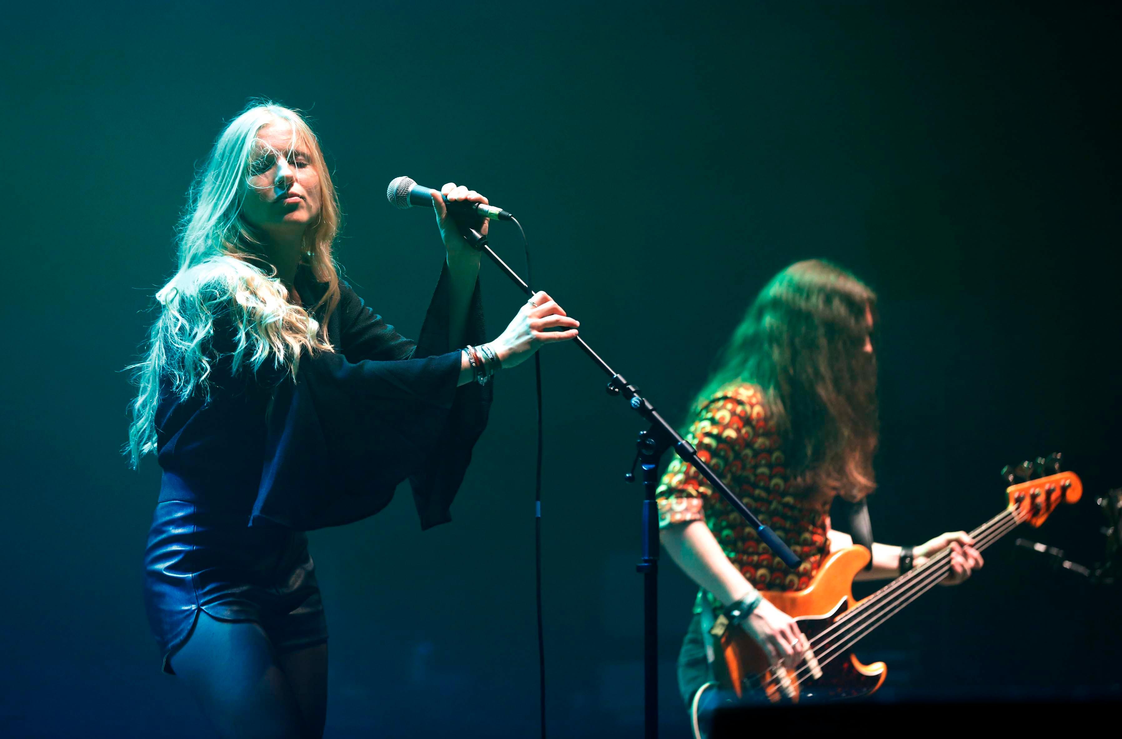 Willow Child läuteten am Samstag den Konzertereigen in der Arena ein.