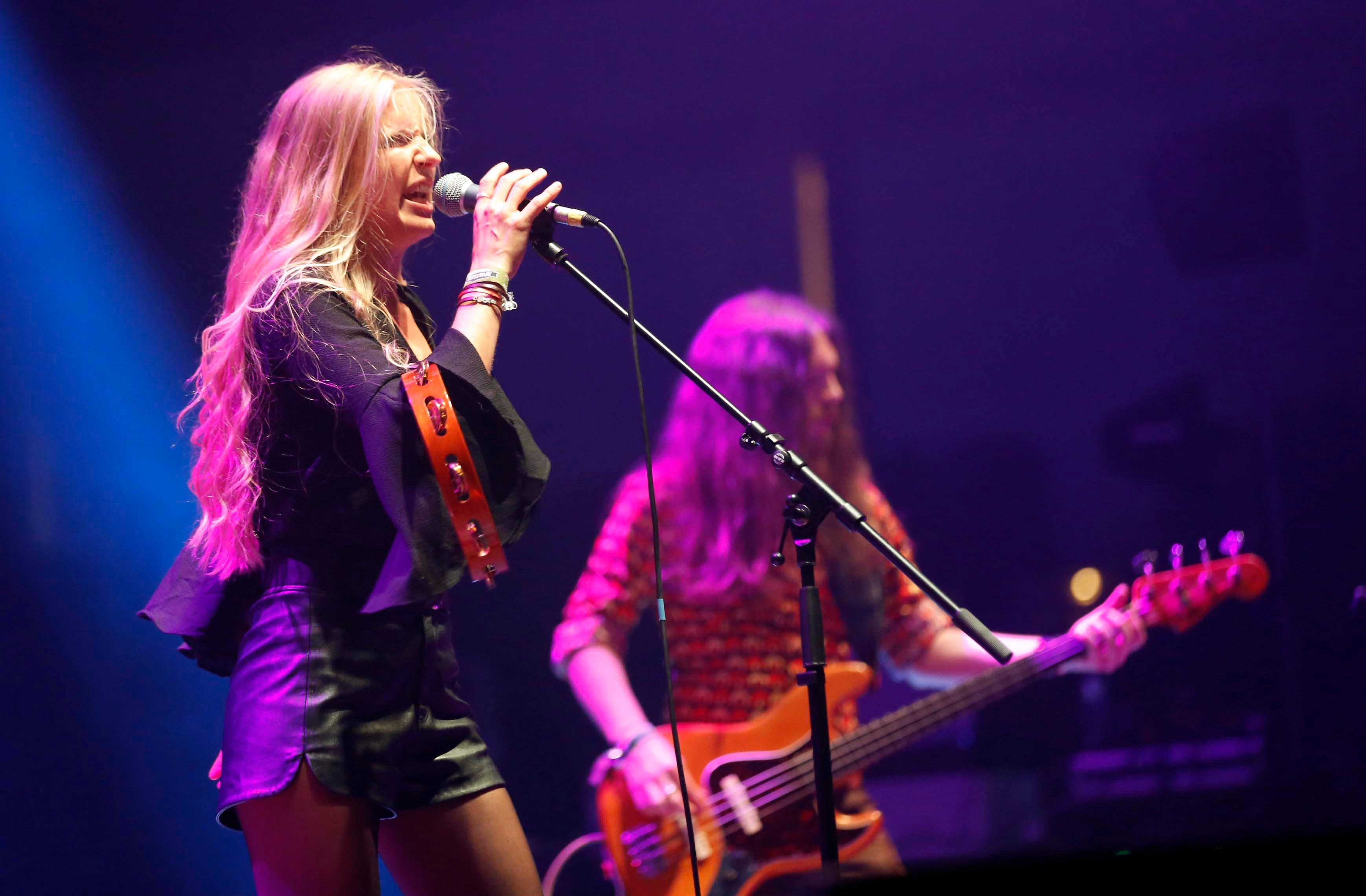 Willow Child läuteten am Samstag den Konzertereigen in der Arena ein.