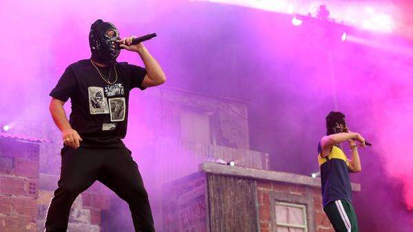 Genetikk alias Karuzo, Sikk, Rizmo, Rokey, Mojo, Cicco und Hell lieferten auf der Park Stage allerfeinsten Indepent Hip-Hop ab.