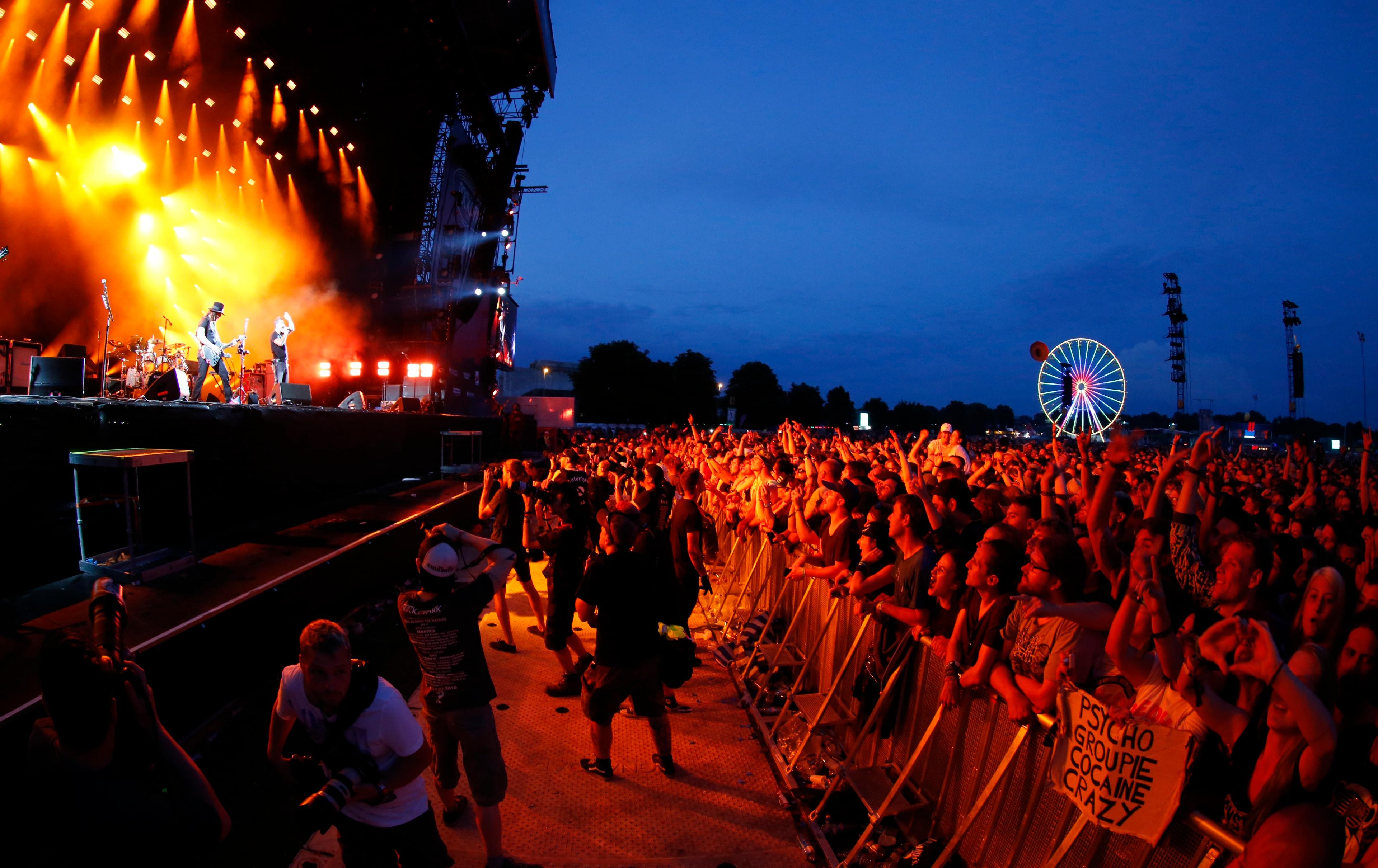 Alles wartete am Samstagabend auf sie: Als Headliner des Tages gehörte die Zeppelin Stage am Abend der kalifornischen Alternative-Metal-Formation System of a Down.
