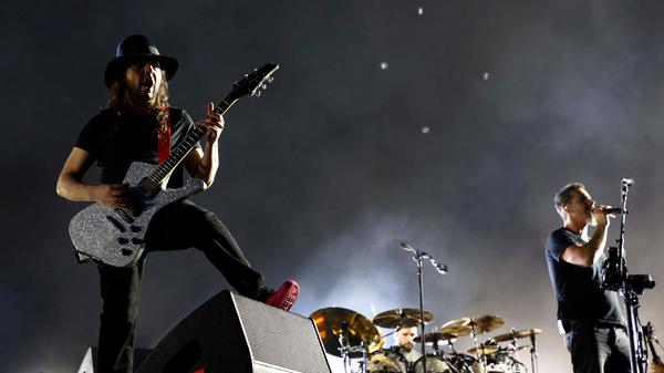 Alles wartete am Samstagabend auf sie: Als Headliner des Tages gehörte die Zeppelin Stage am Abend der kalifornischen Alternative-Metal-Formation System of a Down.