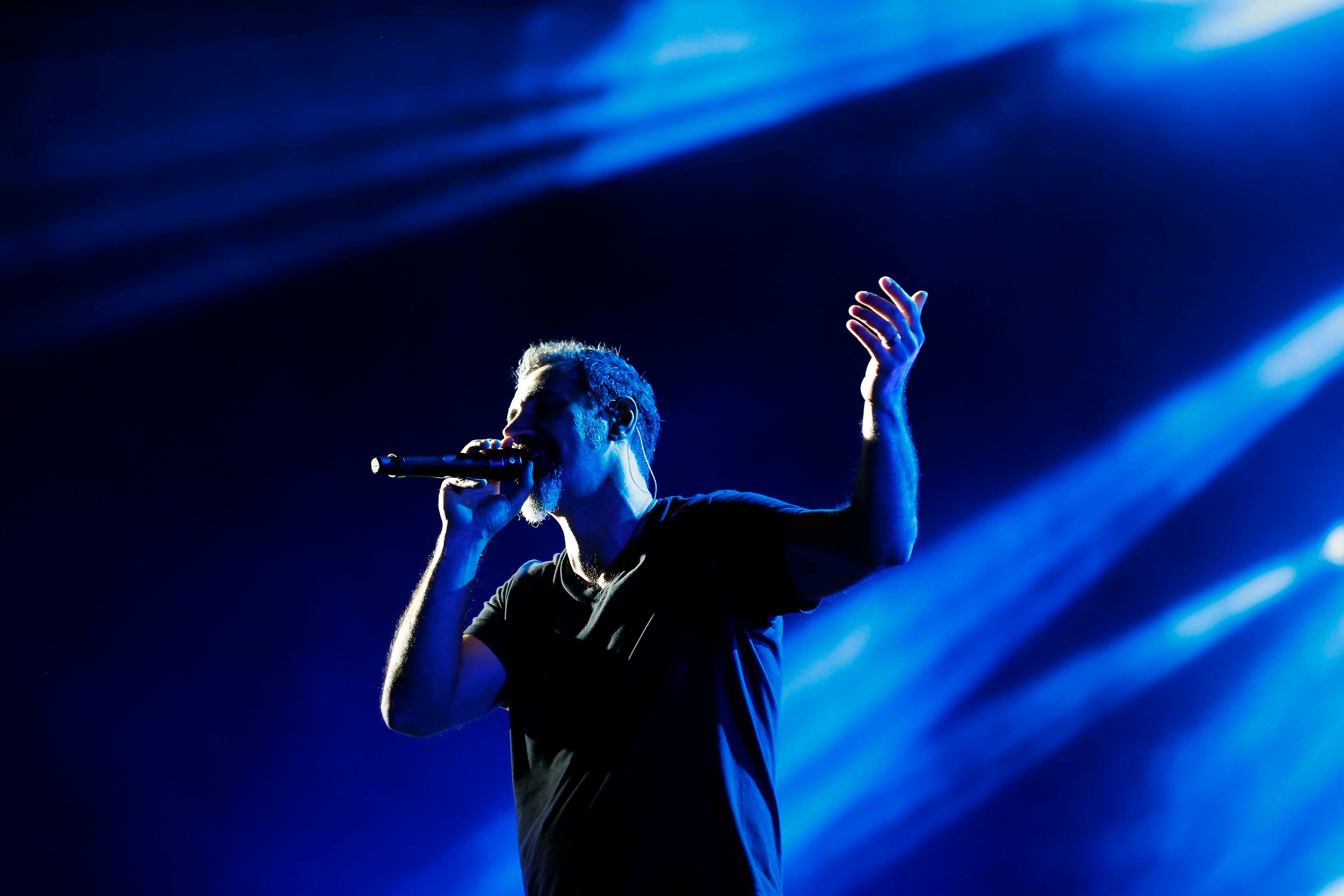 Alles wartete am Samstagabend auf sie: Als Headliner des Tages gehörte die Zeppelin Stage am Abend der kalifornischen Alternative-Metal-Formation System of a Down.