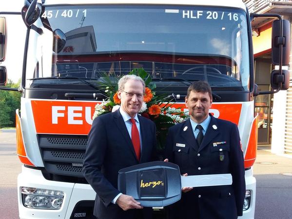 Herzogenaurach: Feuerwehr freut sich über 