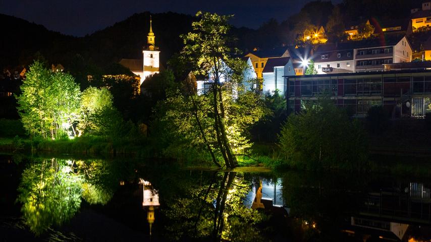 Muggendorf leuchtet: Wiesent-Gemeinde in ganz neuem Licht