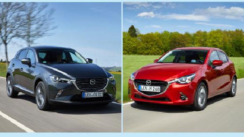 Mazda 2 und CX-3: Modellpflege im Doppelpack