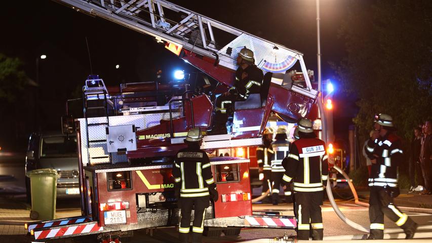 150.000 Schaden nach Dachstuhlbrand in Gunzenhausen 