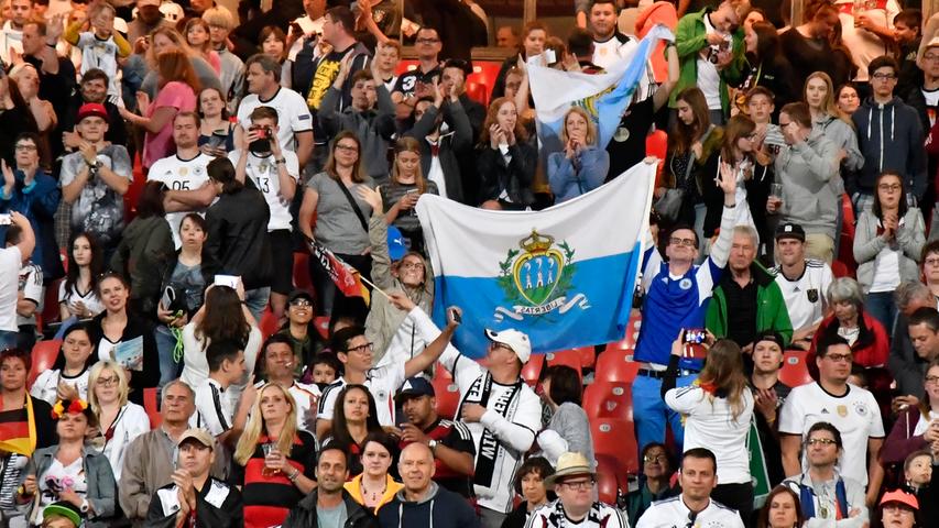 Klare Angelegenheit: Deutschland schlägt San Marino deutlich
