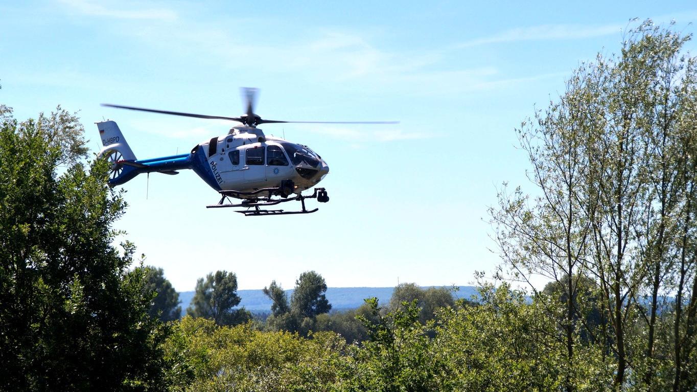 Altmühlsee: Polizei suchte Vermissten mit Hubschrauber 