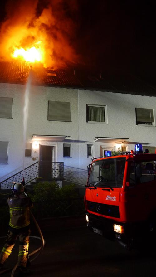 Feuer in Rednitzhembach: 200.000 Euro Sachschaden