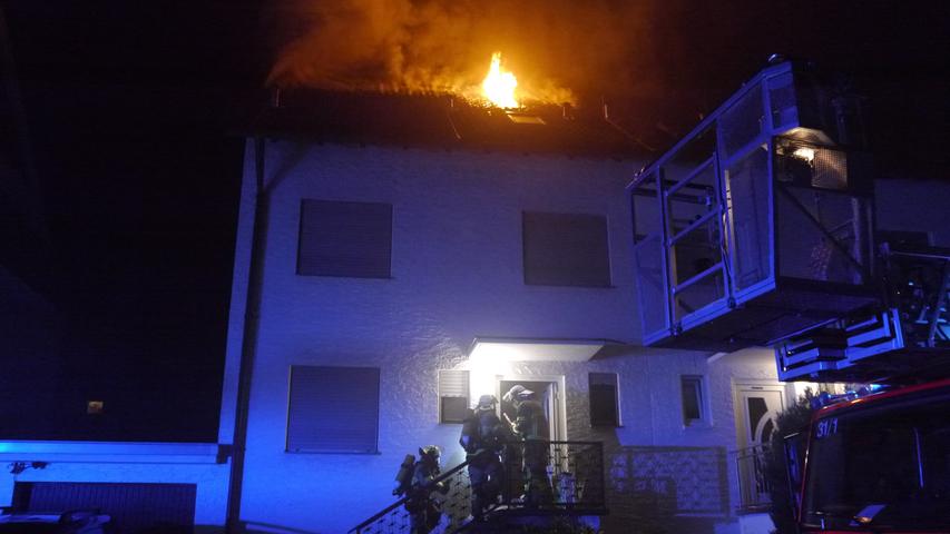 Feuer in Rednitzhembach: 200.000 Euro Sachschaden