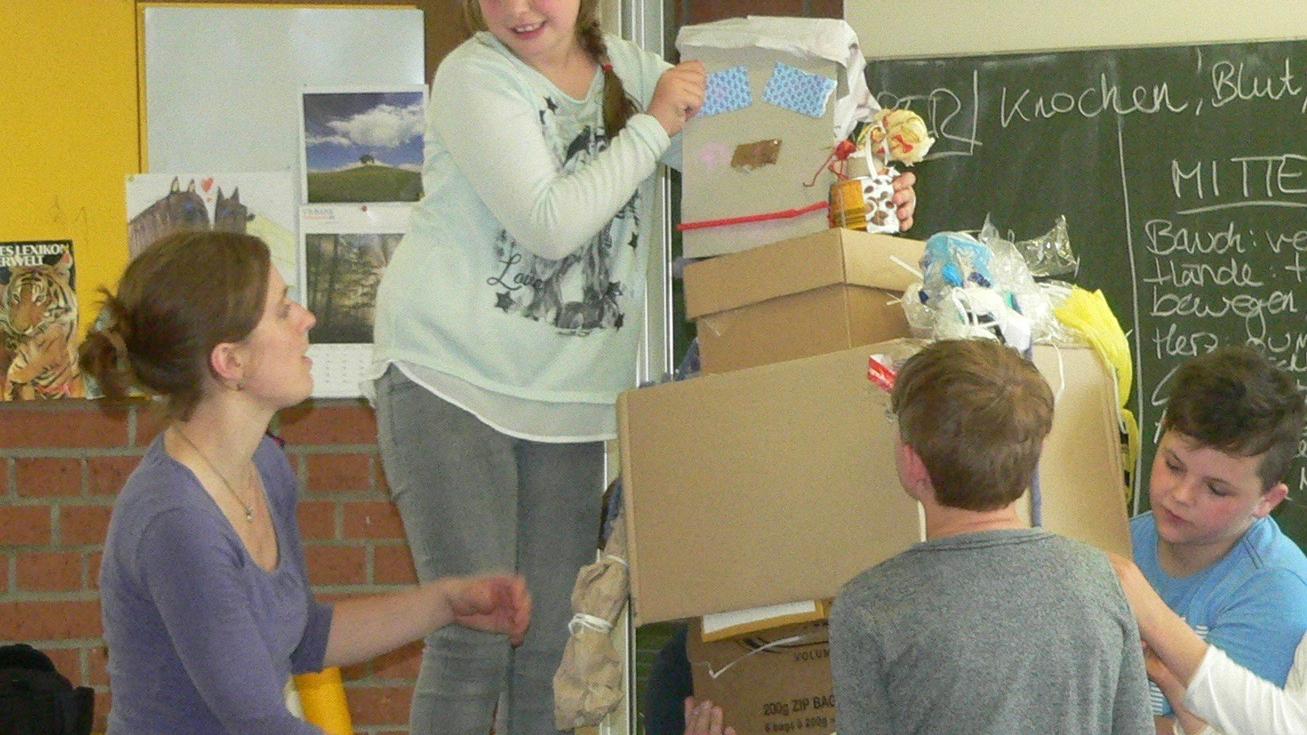 Zirndorfer Grundschule: Kreativ-Werkstatt mit Müll