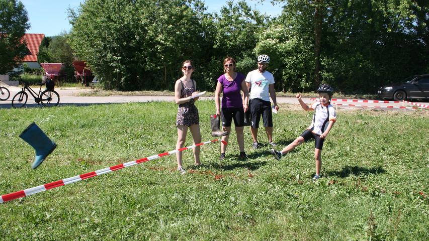 Radeln, Spiel und Spaß bei der 18. Familien-Erlebnisrallye in Pyras