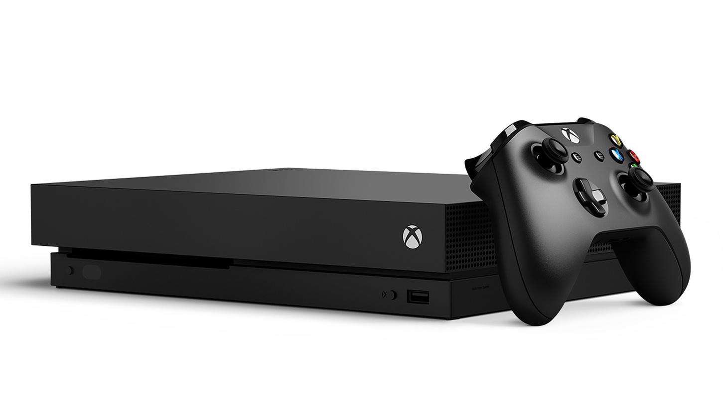 So sieht das neue Familienmitglied im Hause Microsoft aus: Die Xbox One X soll im November erscheinen.