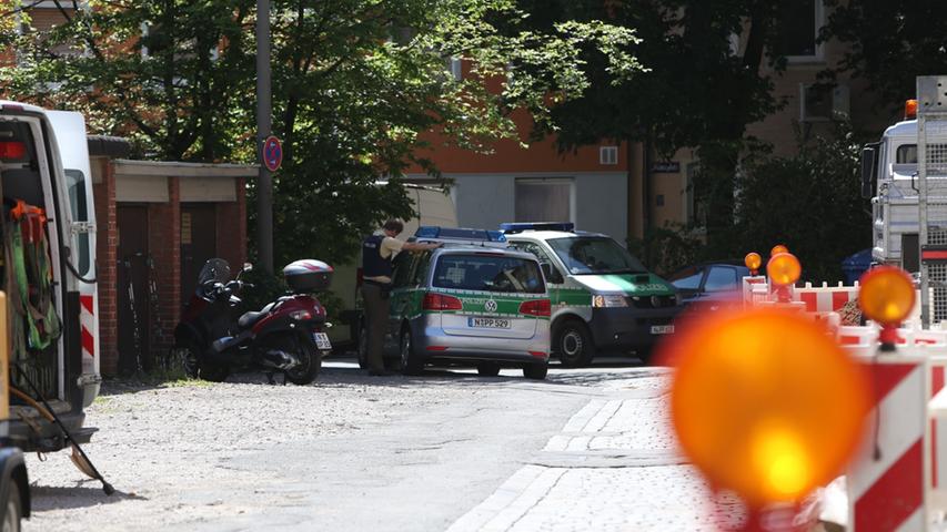 Großeinsatz in Nürnberg: Polizei riegelt Münzplatz ab 