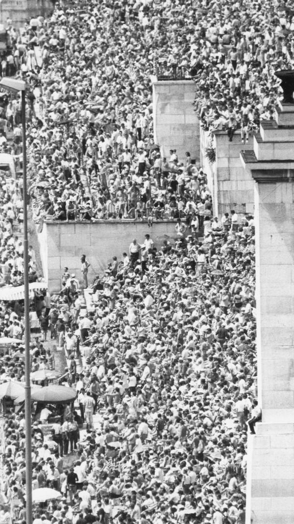 "Rekordbesuch am Norisring: 60.000 Menschen drängten sich wie Ameisen", hieß es im Juni 1970 in den Nürnberger Nachrichten.