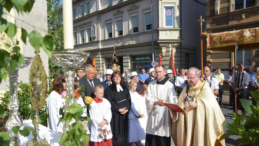 Fronleichnam in Forchheim: Traditioneller Prozessionszug